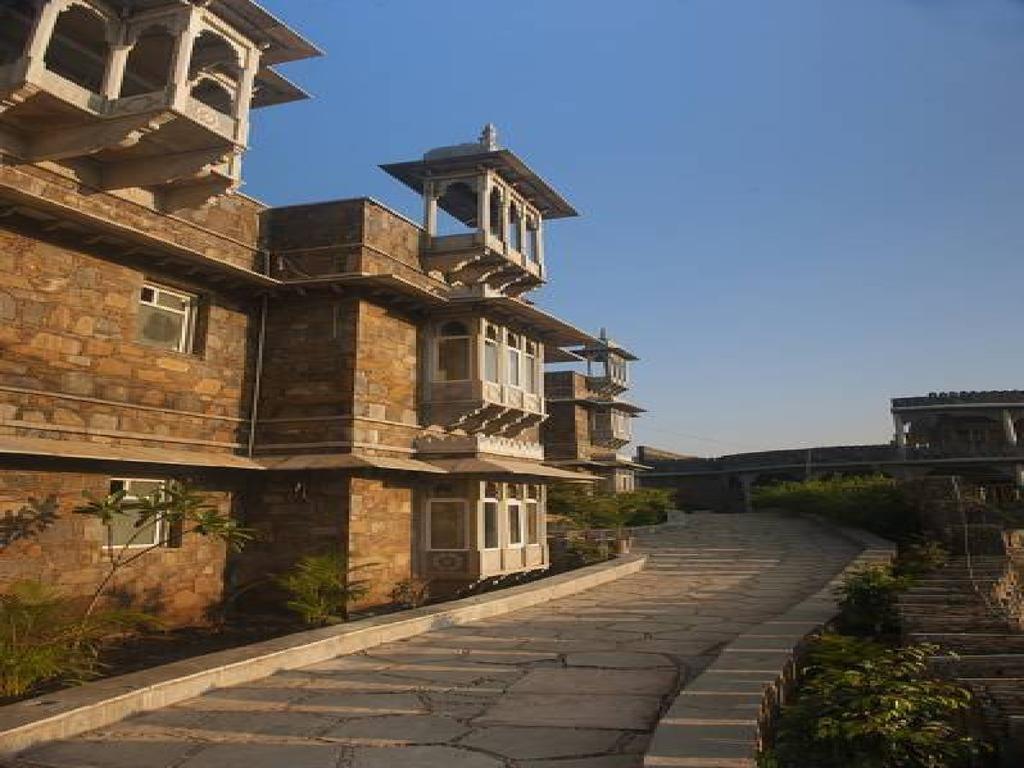 The Amargarh Hotel Udaipur Bagian luar foto